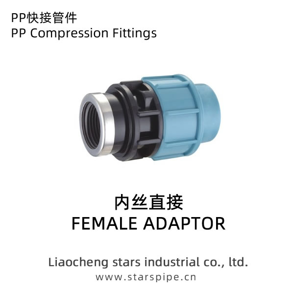 PP快接管件內(nèi)絲直接
